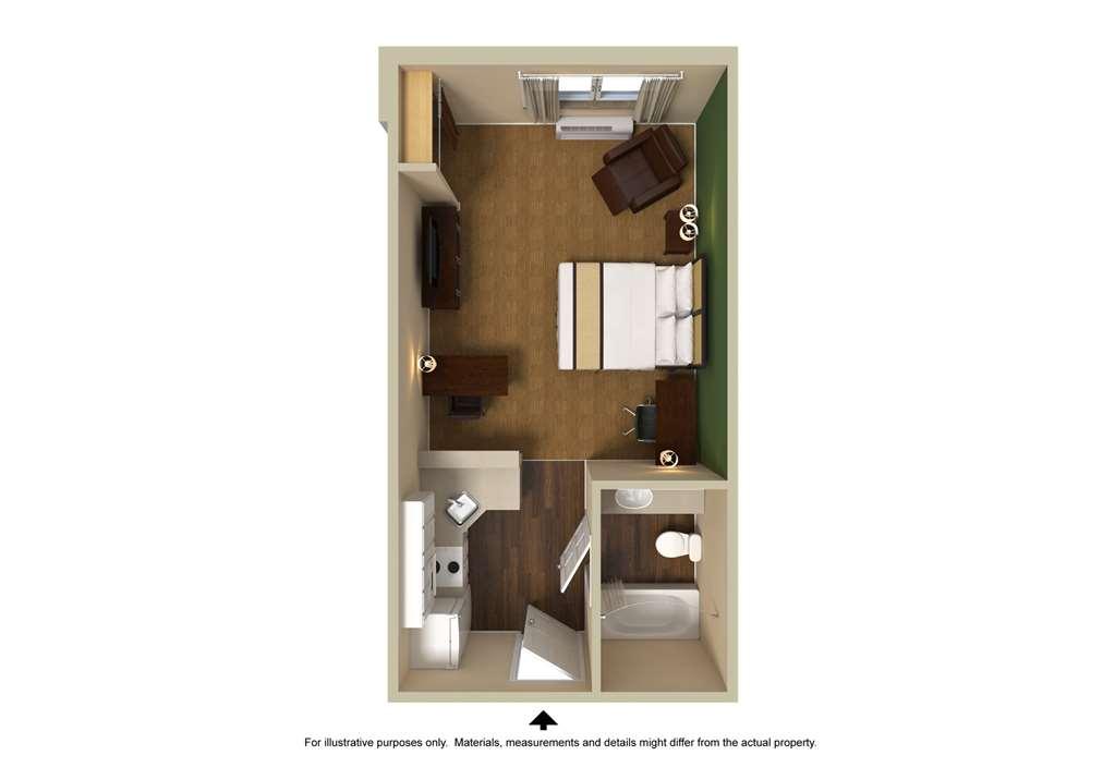 Extended Stay America Select Suites - Des Moines - Urbandale Clive Rum bild